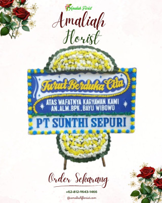 Papan Bunga Duka di Simangumban
