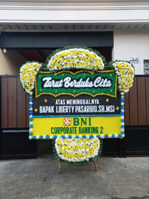 Papan Bunga Duka di Simangumban