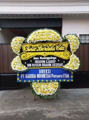 Papan Bunga Duka di Simangumban