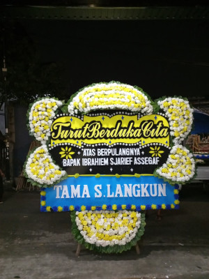 Papan Bunga Duka di Simangumban
