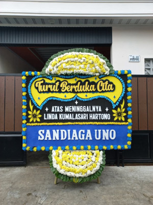 Papan Bunga Duka di Simangumban